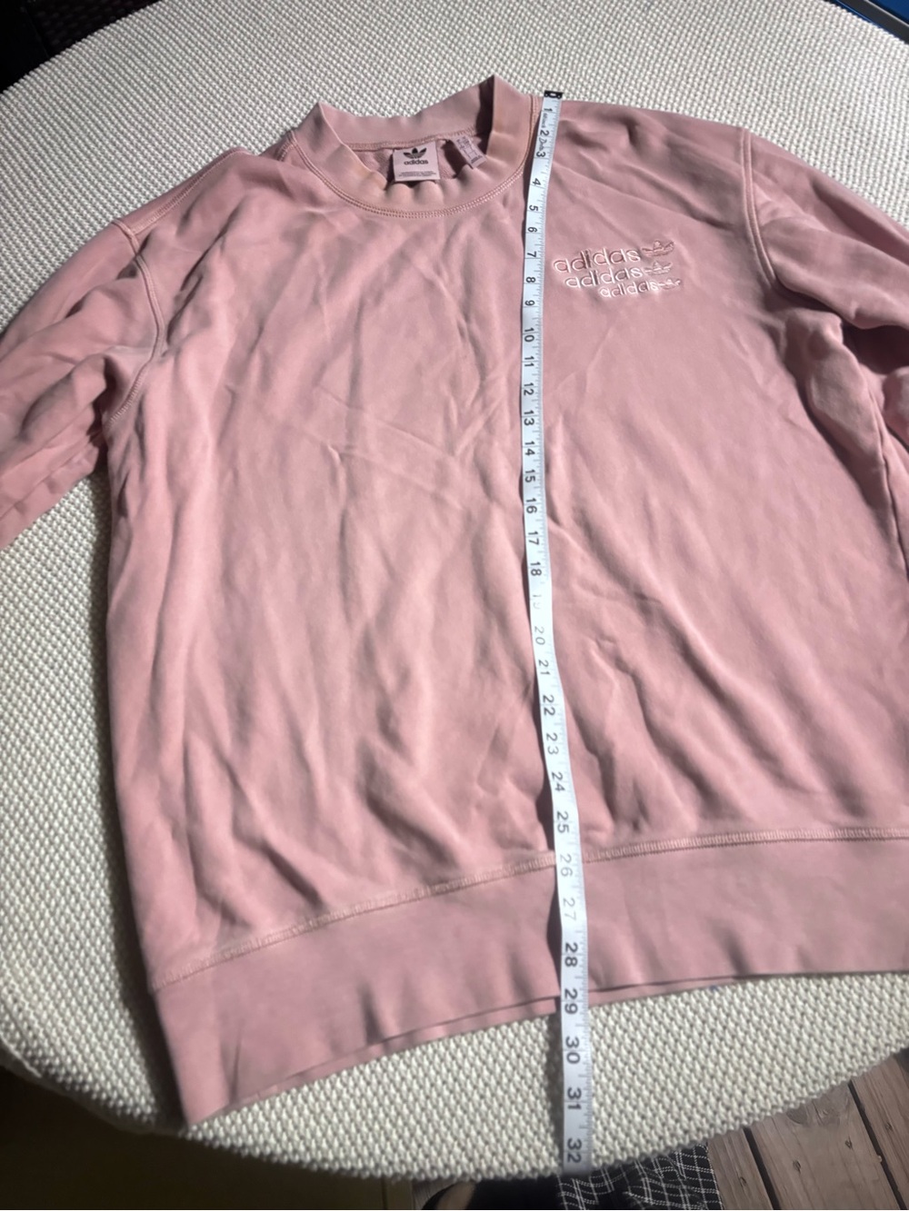adidas Women’s Rose Pink Crewneck Sweatshirt